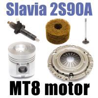 MT8-132.2 motoralkatrészek (Slavia 2S90A)